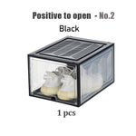 Shoe boxes Sneakers Transparent Storage Box Acrylic Basketball Shoe Cabinet Collection Box Display Cabinet