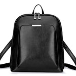 2021 New Vintage Backpack Women High Quality Pu Leather Travel Backpack Large Capacity School Bags for Girls Mochila Feminina