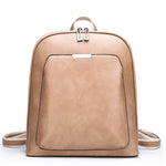 2021 New Vintage Backpack Women High Quality Pu Leather Travel Backpack Large Capacity School Bags for Girls Mochila Feminina