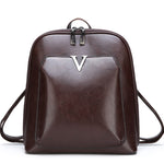 2021 New Vintage Backpack Women High Quality Pu Leather Travel Backpack Large Capacity School Bags for Girls Mochila Feminina