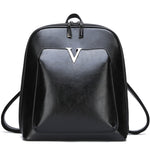 2021 New Vintage Backpack Women High Quality Pu Leather Travel Backpack Large Capacity School Bags for Girls Mochila Feminina
