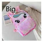 Unicorn Sequins Children's Backpack Kids School Bags for Teenage Girls Backpack Cartoon Cute Backpacks Large Mochila Infantil