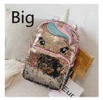 Unicorn Sequins Children's Backpack Kids School Bags for Teenage Girls Backpack Cartoon Cute Backpacks Large Mochila Infantil
