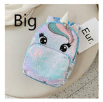 Unicorn Sequins Children's Backpack Kids School Bags for Teenage Girls Backpack Cartoon Cute Backpacks Large Mochila Infantil