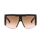 Men's Mask Goggles Sunglasses For Women Fashion One Piece Square Sun Glasses Men Oversized Ladies Eyeglasses UV400 oculos H146