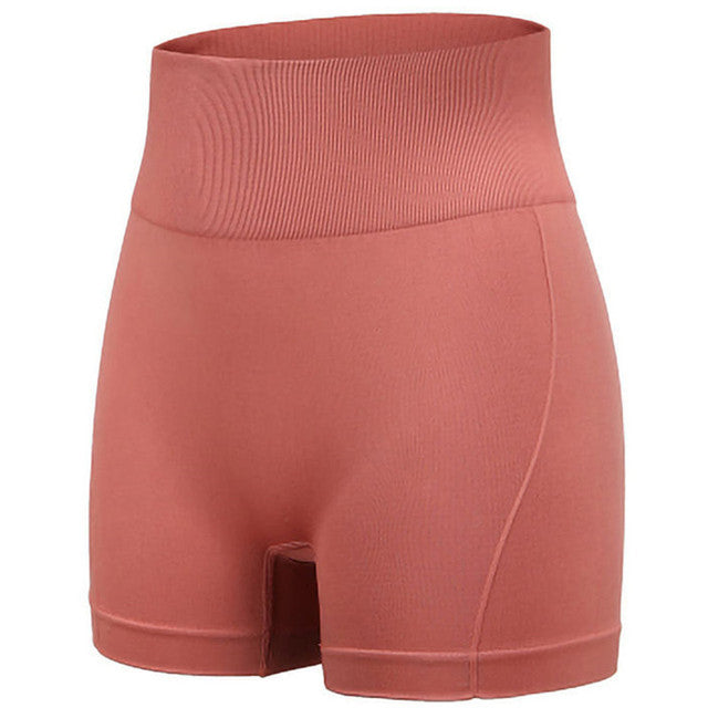 Women's Sports Shorts Anti-sweat Plain Sport Athletic Shorts Women High Waisted Soft Cotton Feel Fitness Yoga Shorts