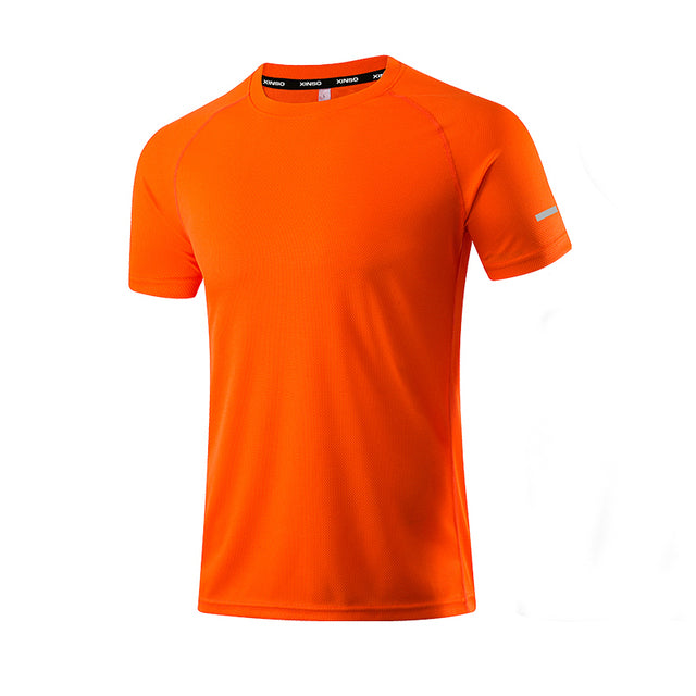 Sport Shirt Men Fitness Tights Quick Dry Running T Shirt Athletic Wear Gym Clothing Sportswear T-Shirts Camiseta Running Hombre