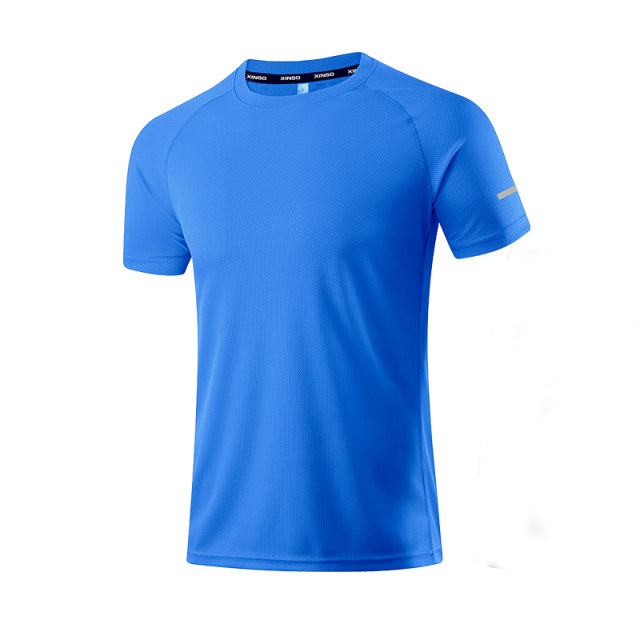 Sport Shirt Men Fitness Tights Quick Dry Running T Shirt Athletic Wear Gym Clothing Sportswear T-Shirts Camiseta Running Hombre