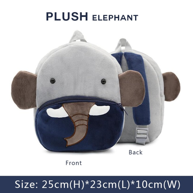 Hot 3D Cartoon Animal Baby Backpacks kindergarten Schoolbag  Kids Backpack Children School Bags Girls Boys Backpacks