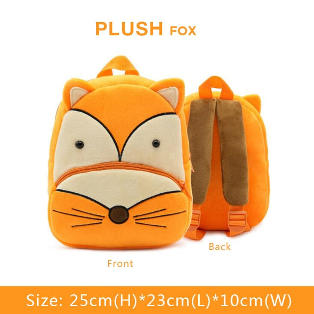 Hot 3D Cartoon Animal Baby Backpacks kindergarten Schoolbag  Kids Backpack Children School Bags Girls Boys Backpacks