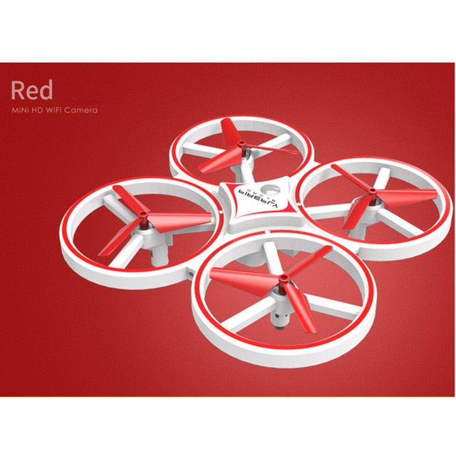 UFO RC Mini Quadcopter Induction Drone Smart Watch Remote Sensing Gesture Aircraft Hand Control Drone  Altitude Hold  Kids