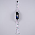 Creative Cartoon Kids Watches Boys Digital Clock Colorful Ultra Light Silicone Children's Led Watch Waterproof For Girl Gift New