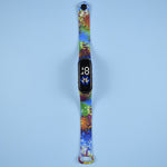 Creative Cartoon Kids Watches Boys Digital Clock Colorful Ultra Light Silicone Children's Led Watch Waterproof For Girl Gift New