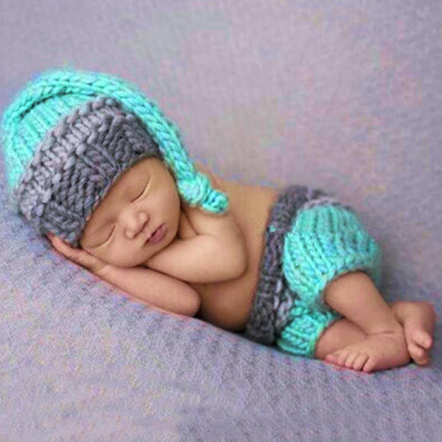 newborn photography props crothet baby clothes boy clothing boys accessories infant girl costume crocheted handmade outfit