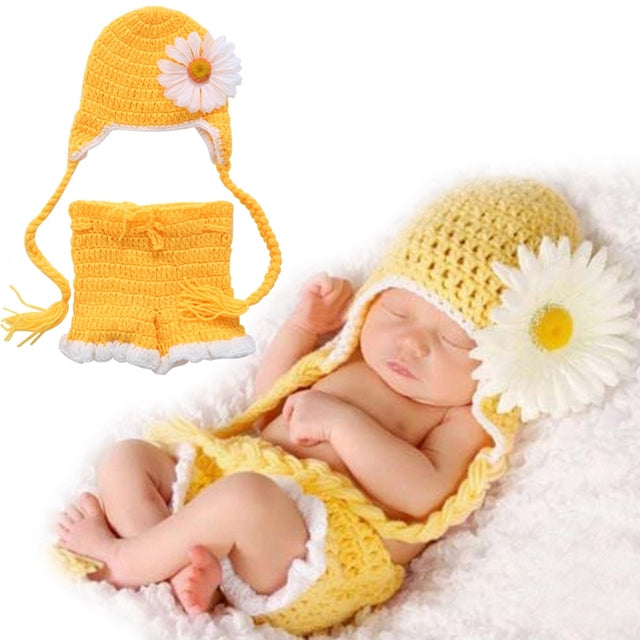 newborn photography props crothet baby clothes boy clothing boys accessories infant girl costume crocheted handmade outfit