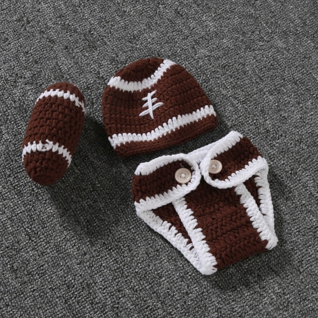 newborn photography props crothet baby clothes boy clothing boys accessories infant girl costume crocheted handmade outfit