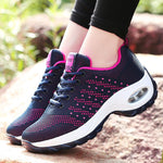 Large Size Air Cushion Women's Sneakers Lady Running Shoes for Women Shoes Sport Woman Platform Sports Shoes Woman Blue GMB-0257