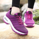 Large Size Air Cushion Women's Sneakers Lady Running Shoes for Women Shoes Sport Woman Platform Sports Shoes Woman Blue GMB-0257