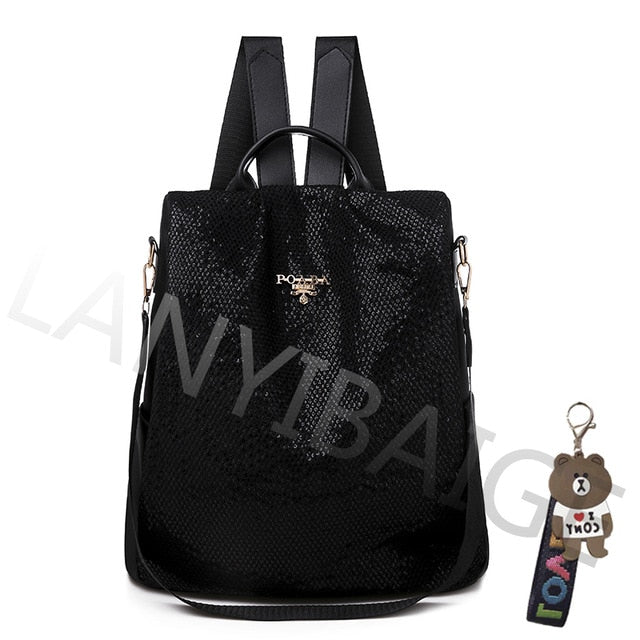 Fashion Backpack Women Shoulder Bags Large Capacity Women Backpack School Bags for Teenage Girls Light Ladies Travel Backpack