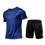 Men's Sportswear Tracksuit Gym Compression Clothing Fitness Running Set Athletic Wear T Shirts Ropa Deportiva Hombre Camisetas