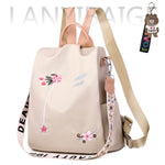 Fashion Backpack Women Oxford Cloth Shoulder Bags School Bags for Teenage Girls Light Ladies Travel Backpack mochila feminina