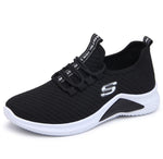 Women Sneakers 2021 Ladies Running Shoes Femmes Trainers Platform Baskets Zapatillas Mujer Dames Black Deportivas Tenis Feminino