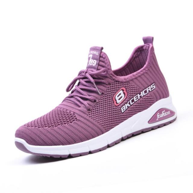 Women Sneakers 2021 Ladies Running Shoes Femmes Trainers Platform Baskets Zapatillas Mujer Dames Black Deportivas Tenis Feminino