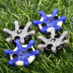 14pcs Golf Shoe Spikes Pins Non-slip Turn Fast Twist Screw Shoe Spikes Accessories Golf Club Golf Training Aids Easy To Operate