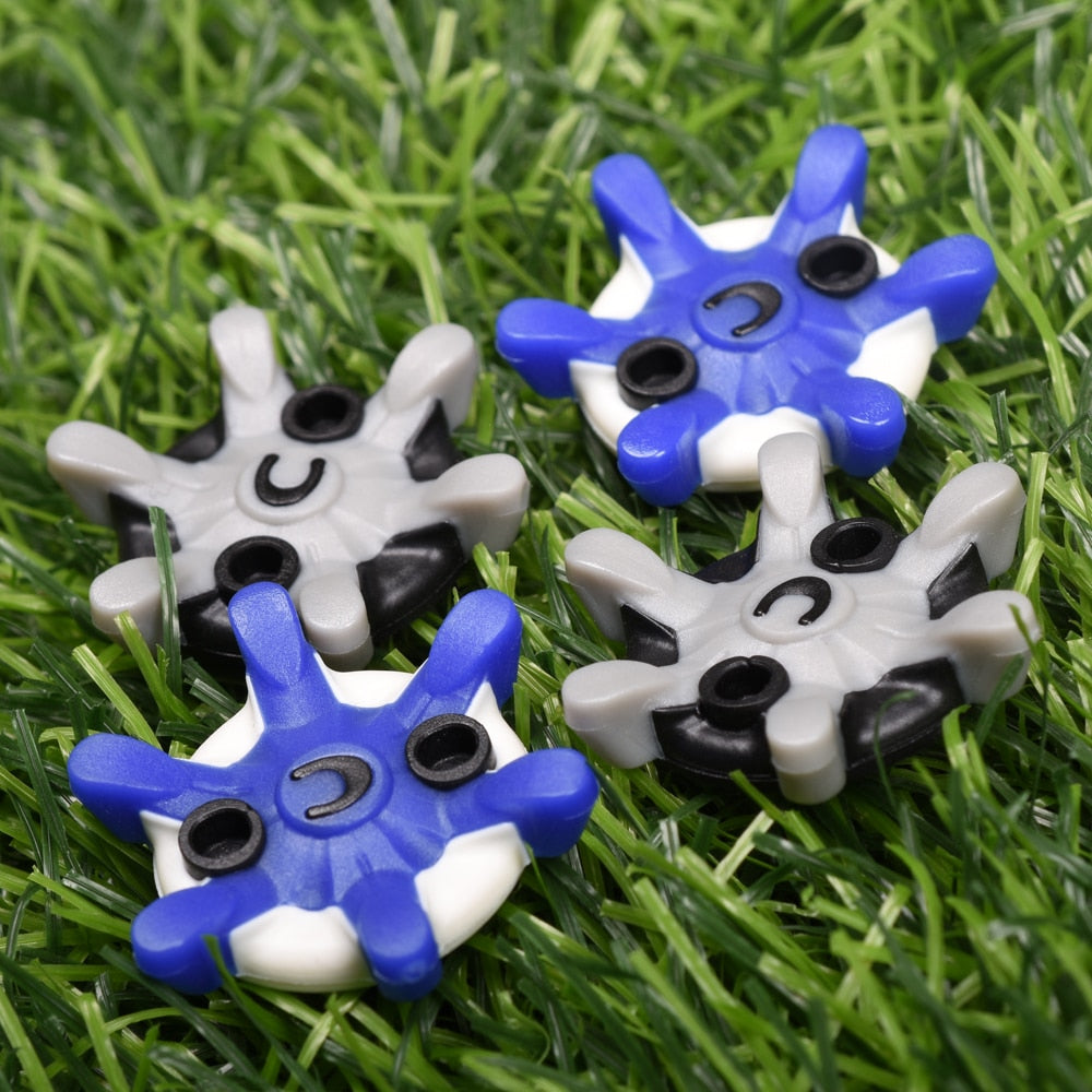 14pcs Golf Shoe Spikes Pins Non-slip Turn Fast Twist Screw Shoe Spikes Accessories Golf Club Golf Training Aids Easy To Operate