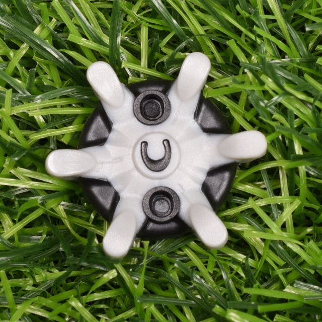 14pcs Golf Shoe Spikes Pins Non-slip Turn Fast Twist Screw Shoe Spikes Accessories Golf Club Golf Training Aids Easy To Operate