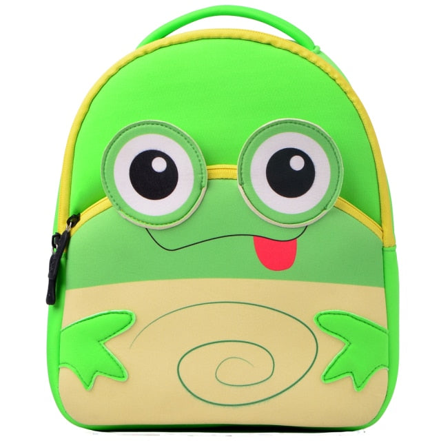 2020 New 3D Animal Children Backpacks Brand Design Girl Boys Backpack Toddler Kids Neoprene School Bags Kindergarten Cartoon Bag