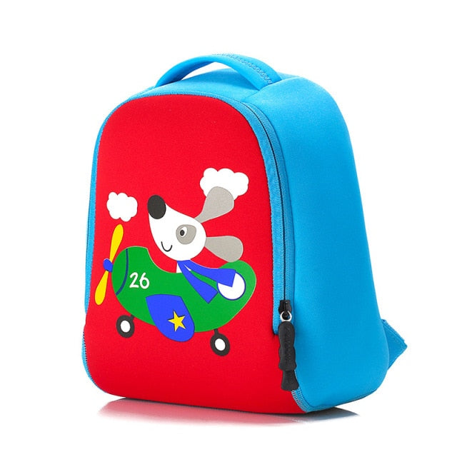 2020 New 3D Animal Children Backpacks Brand Design Girl Boys Backpack Toddler Kids Neoprene School Bags Kindergarten Cartoon Bag