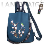 Fashion Backpack Women Oxford Cloth Shoulder Bags School Bags for Teenage Girls Light Ladies Travel Backpack mochila feminina