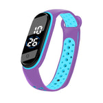 Fashion Sports Watch For Kids Children Waterproof Led Digital Watch Ultra-light Silicone Strap Teen Boys Girls WristWatch Unisex