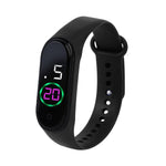 Fashion Sports Watch For Kids Children Waterproof Led Digital Watch Ultra-light Silicone Strap Teen Boys Girls WristWatch Unisex