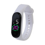Fashion Sports Watch For Kids Children Waterproof Led Digital Watch Ultra-light Silicone Strap Teen Boys Girls WristWatch Unisex