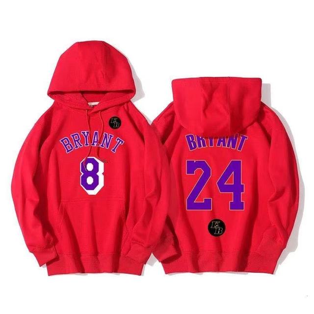 Hot Hoodies For Basketball Fans Kobe Bryant 8 24 Sports Print Sweatshirts Crewneck Sportswear Hooded Casual Tops Spring Pullover