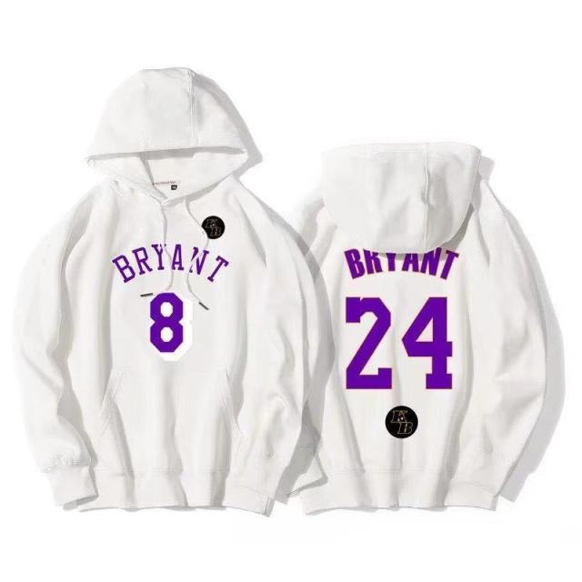 Hot Hoodies For Basketball Fans Kobe Bryant 8 24 Sports Print Sweatshirts Crewneck Sportswear Hooded Casual Tops Spring Pullover