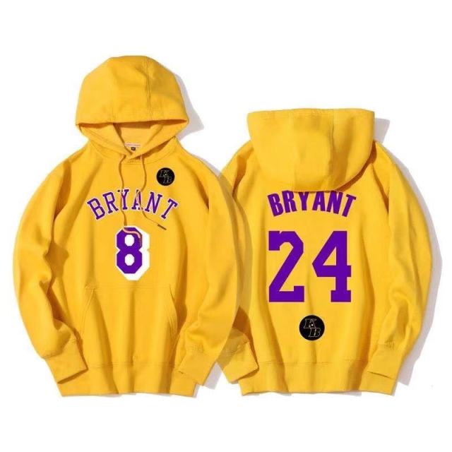 Hot Hoodies For Basketball Fans Kobe Bryant 8 24 Sports Print Sweatshirts Crewneck Sportswear Hooded Casual Tops Spring Pullover