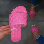 Summer Shoes Woman Sandals For Women 2021 Bling Flat Ladies Beach Sandles Designer Luxury Sandalias Mujer Sandels