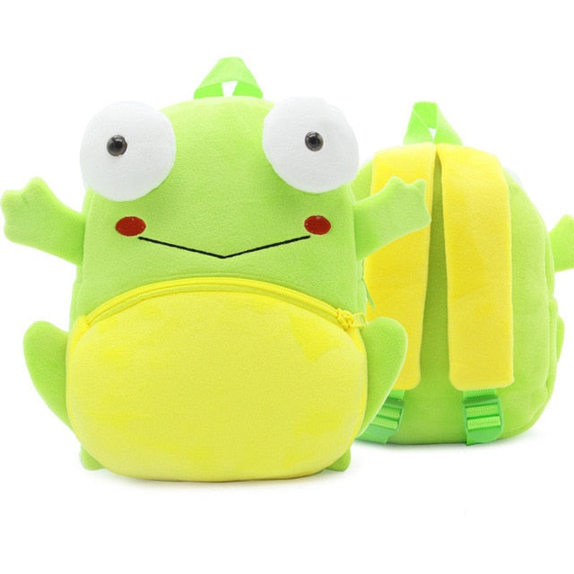 New Kawaii Stuffed Plush Kids Baby Toddler School Bags Backpack Kindergarten Schoolbag for Girls Boys 3D Cartoon Animal Backpack