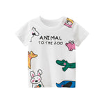 Children's T-Shirt Children for Boys  a Boy Girls Kids Kid's Shirts Child Baby Toddler Cotton Cartoon Tee Tops Clothing Short