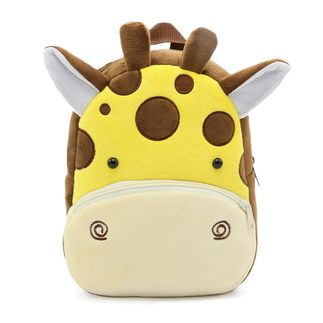 2020 Cartoon Kids Plush Backpacks Mini Kindergarten Schoolbag Plush Animal Backpack Children School Bags Girls Boys Backpack