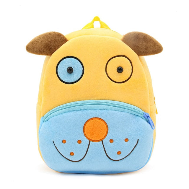 2020 Cartoon Kids Plush Backpacks Mini Kindergarten Schoolbag Plush Animal Backpack Children School Bags Girls Boys Backpack