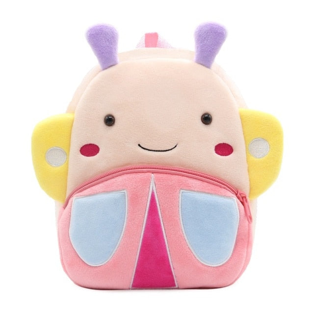 2020 Cartoon Kids Plush Backpacks Mini Kindergarten Schoolbag Plush Animal Backpack Children School Bags Girls Boys Backpack