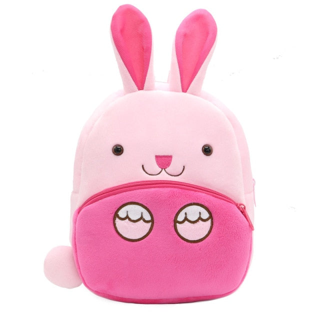 2020 Cartoon Kids Plush Backpacks Mini Kindergarten Schoolbag Plush Animal Backpack Children School Bags Girls Boys Backpack