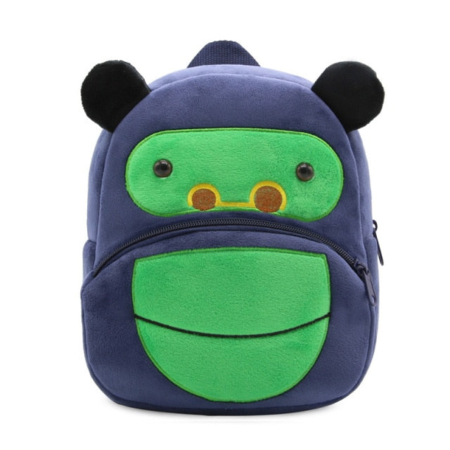 2020 Cartoon Kids Plush Backpacks Mini Kindergarten Schoolbag Plush Animal Backpack Children School Bags Girls Boys Backpack