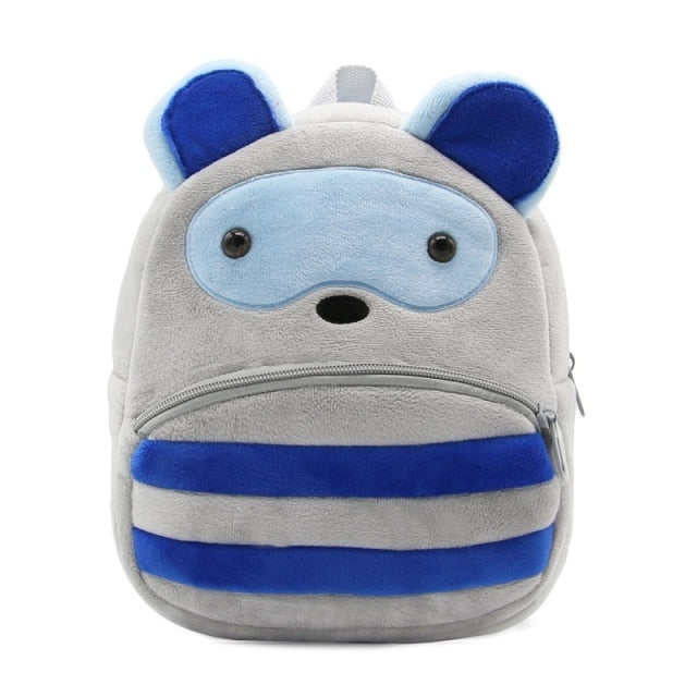 2020 Cartoon Kids Plush Backpacks Mini Kindergarten Schoolbag Plush Animal Backpack Children School Bags Girls Boys Backpack