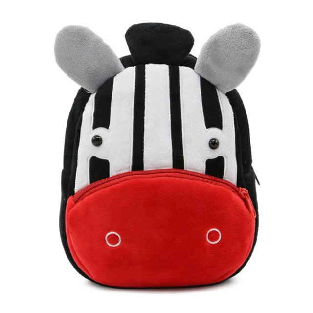 2020 Cartoon Kids Plush Backpacks Mini Kindergarten Schoolbag Plush Animal Backpack Children School Bags Girls Boys Backpack