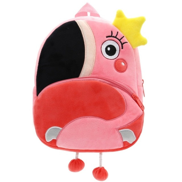 2020 Cartoon Kids Plush Backpacks Mini Kindergarten Schoolbag Plush Animal Backpack Children School Bags Girls Boys Backpack